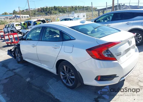 2019 Honda Civic Ex-L z USA, uszkodzony, nr VIN JHMFC1F73KX000966